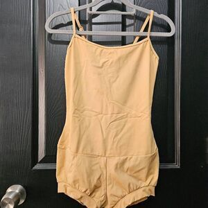 Weissman NWOT adult extra small brown/tan base costume jazz tap solo acro